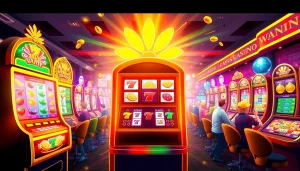 Slot gacor yang menarik dan penuh energi dalam suasana kasino online yang mengasyikkan.