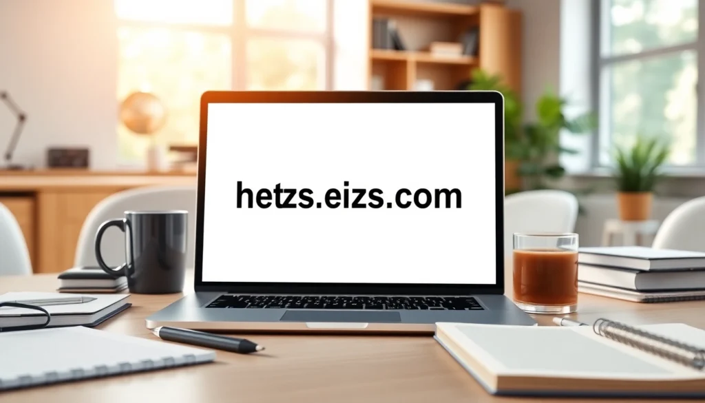 Engaging digital workspace showcasing https://eztips.com interface amidst inspiring elements.
