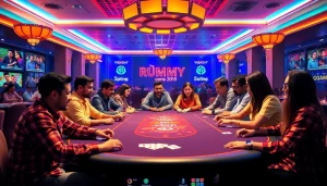 Rummy nabob showcases players enjoying engaging online rummy games with excitement and competition.