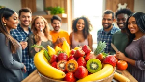 Enhance your health journey with fresh fruits at https://healthyvix.com in a vibrant kitchen setting.