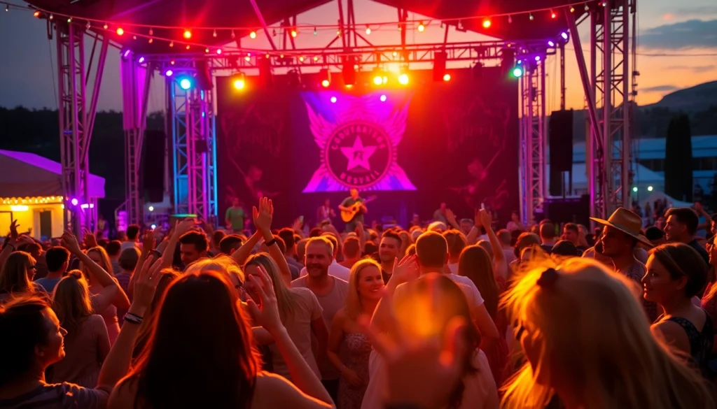 See the vibrant energy of country music at https://mycountry955.com festival in Casper, Wyoming.