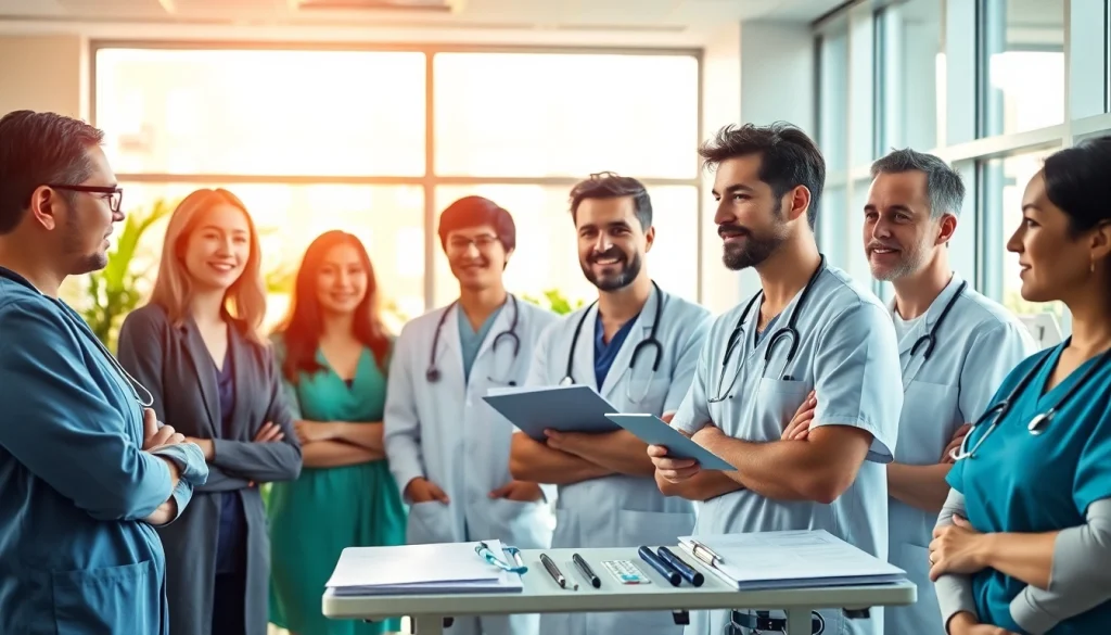 Bezoek de zorgprofessionals bij https://tweestedenziekenhuis.nl in een moderne ziekenhuisomgeving.