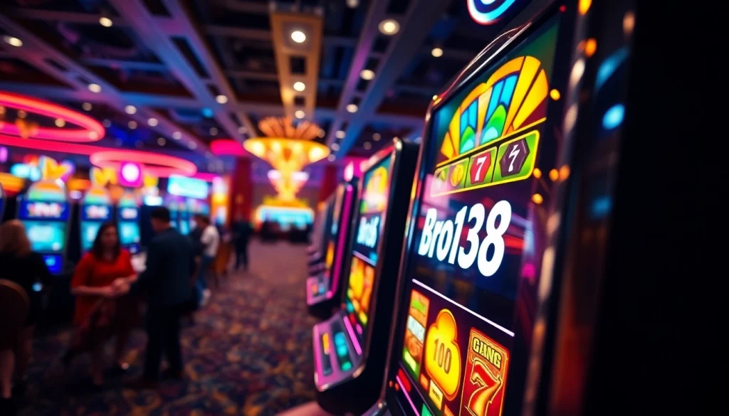 Menangkan permainan bro138 slot dengan pengalaman menarik di kasino yang ramai.