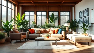 Showcase https://merithome.co.uk with an inviting modern living room design featuring plush furniture.