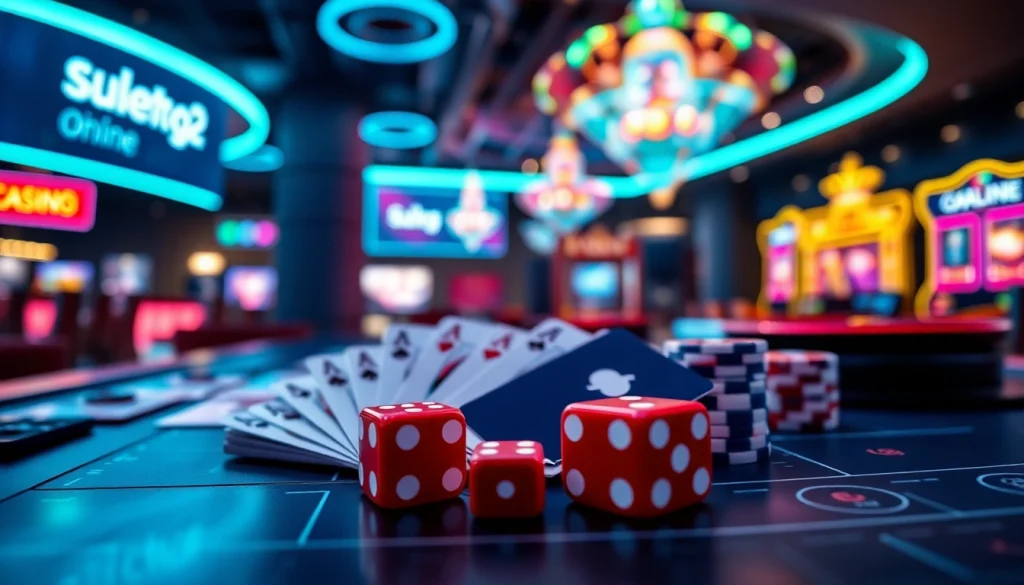 Main interface of suletoto2 online gaming platform showcasing vibrant elements.