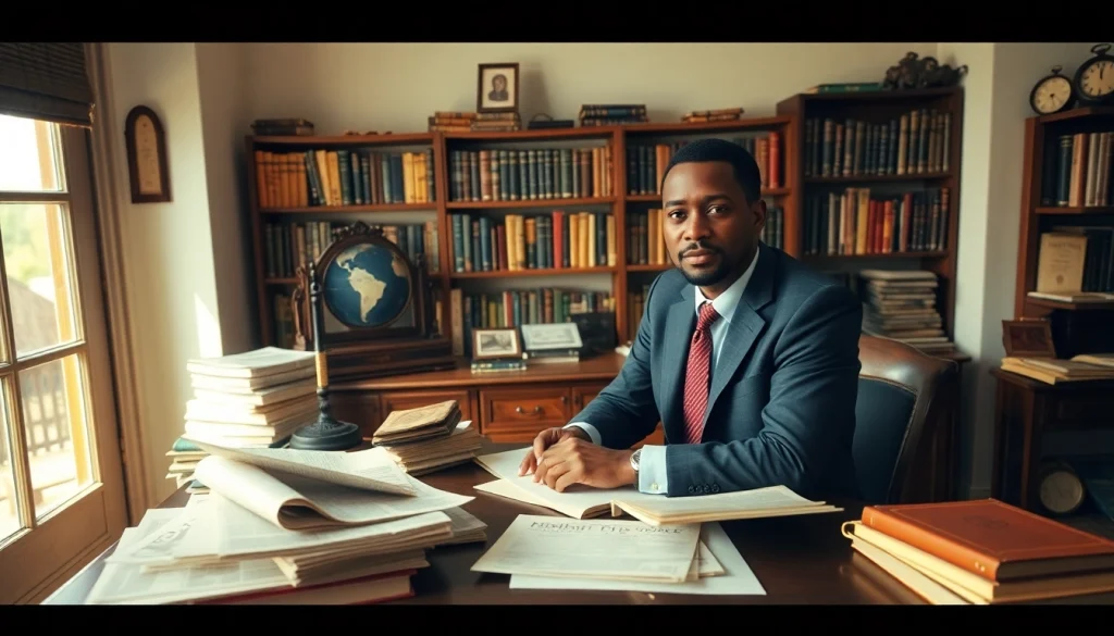 Engaging representation of blackchronicle with historical newspapers and artifacts highlighting African-American heritage.