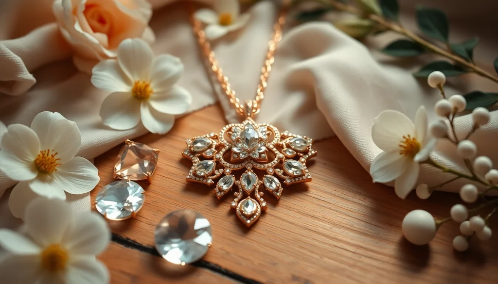 Showcase of jewelry from https://www.lyliarose.com highlighting craftsmanship and elegance.