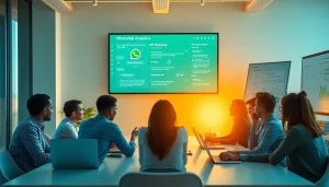 Utilize whatsapp api for seamless communication and team collaboration in a corporate environment.