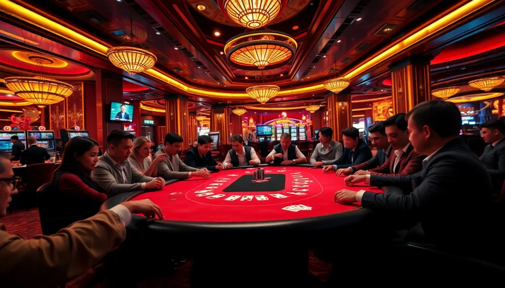 Kasinojitu menyediakan suasana permainan kasino yang mendebarkan dan mewah.