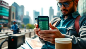 Explore the best sports betting apps in India with a user engaging in mobile sports betting.