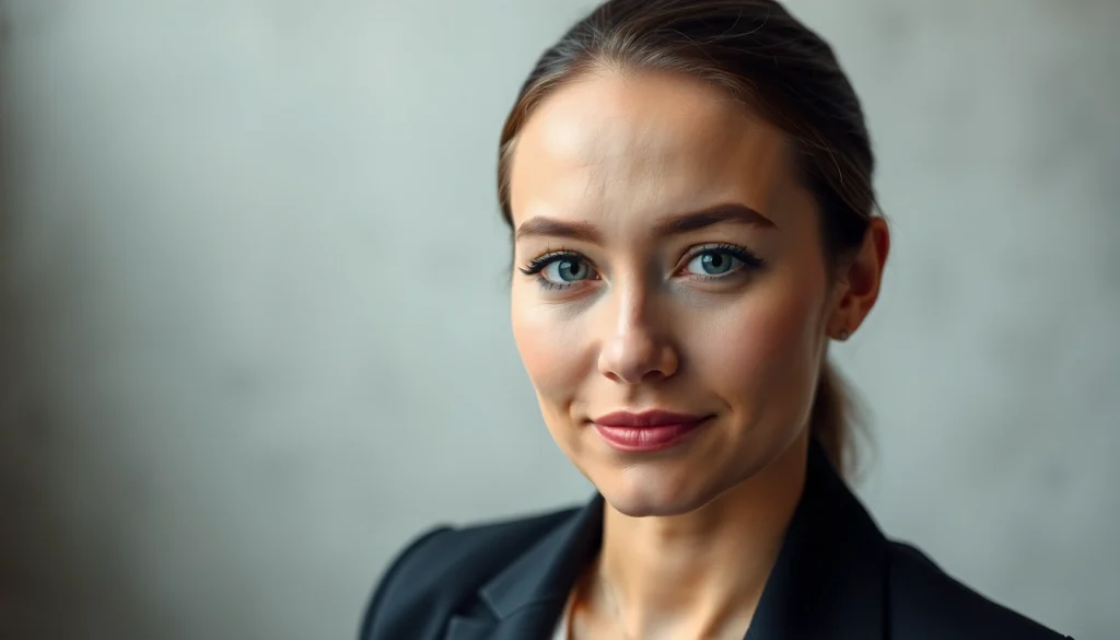 Portrait Photographer in Milan capturing a professional headshot