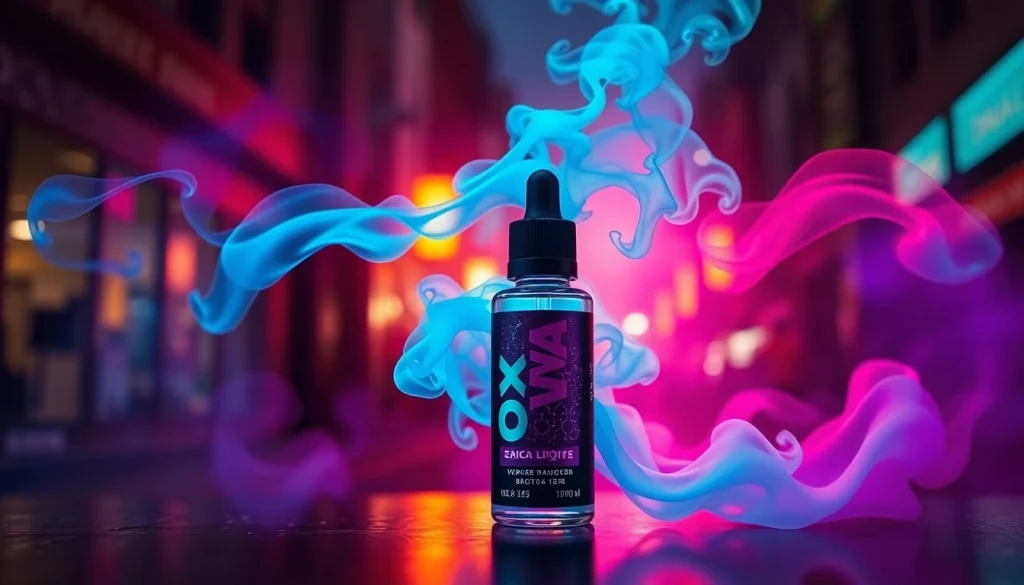 Genießen Sie die Vielfalt der Oxva Liquid Aromen in stylischer Umgebung