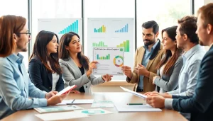 Analizar el Certificado Ahorro Energético con un equipo profesional en una oficina moderna.