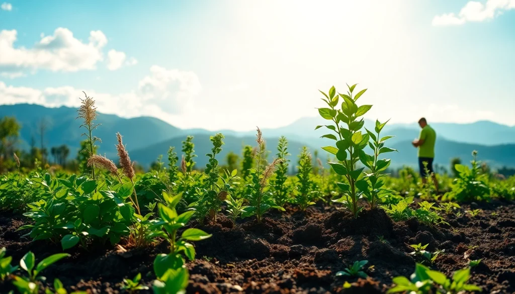 Engaging with sustainability at https://www.unsustainablemagazine.com through vibrant greenery and community action.