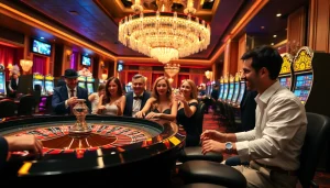 คาสิโน ที่มีบรรยากาศการเล่นเกมที่น่าตื่นเต้นและมีผู้เล่นหลากหลาย