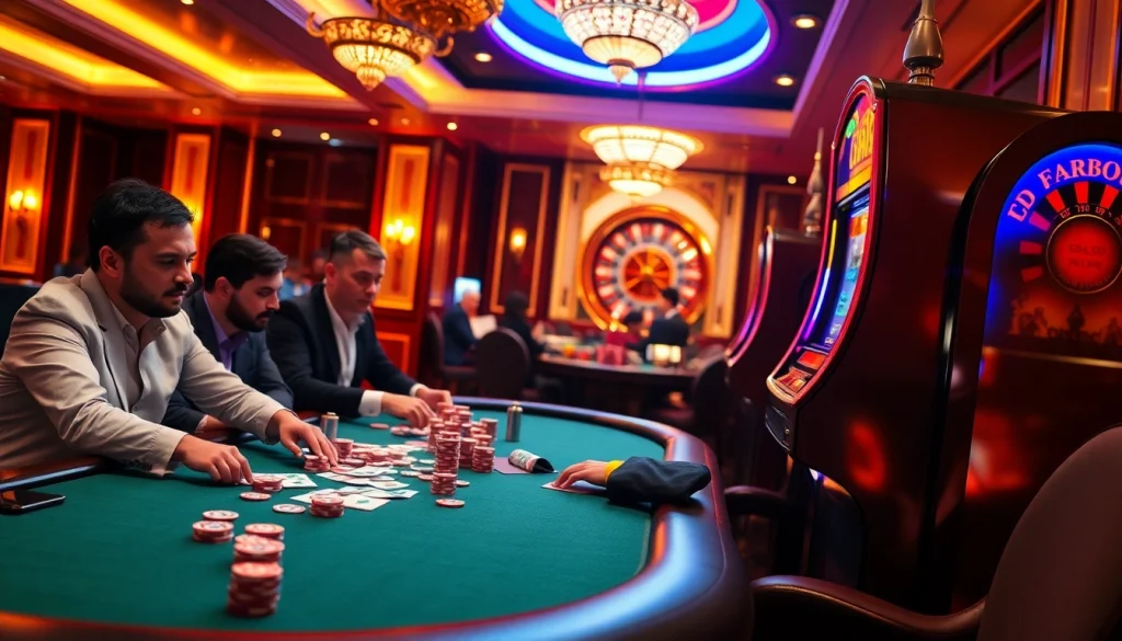 Experience the thrill of online gambling at https://1mm888.com/ with vibrant poker games and exciting slot machines.