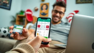 Explore the best sports betting apps in India showcased on mobile devices for an engaging betting experience.