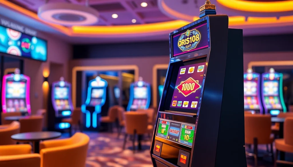 Menangkan permainan QRIS108 Slot yang menarik di mesin slot modern.