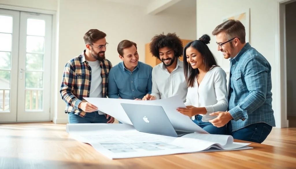 Discover how to flip houses efficiently by analyzing investment data in a bright, modern setting.