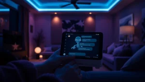 Engaging AI chatbot interface for adult interactions, showcasing the theme of porn ai with a modern design.