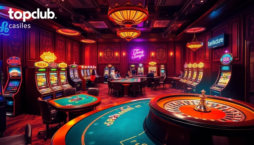 Experience the thrill of gambling at https://topclub.site/ with luxurious casino elements and engaged players.
