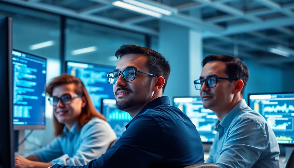 View of a quality assurance team at work, showcasing expertise in software testing at https://xqa.ca.