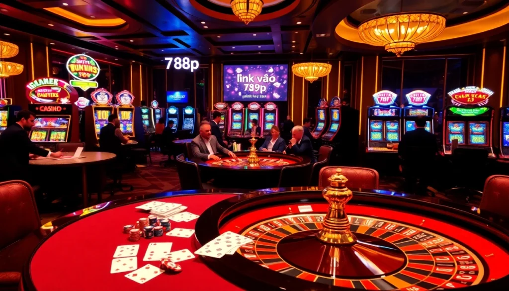 Experience the thrill of betting while navigating to link vào 789p casino, alive with gaming excitement.