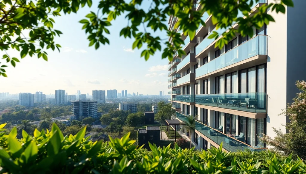 Tampines St 95 EC showcasing modern condominium design against lush greenery.