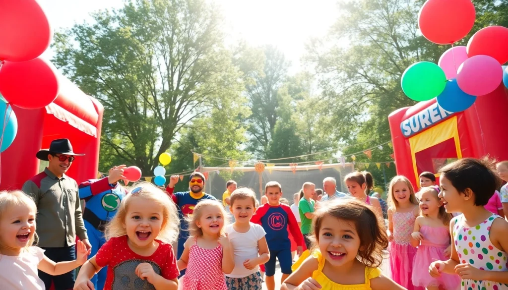 Enjoy a vibrant children's party with entertainment elements from https://www.tcspecialentertainment4u.com