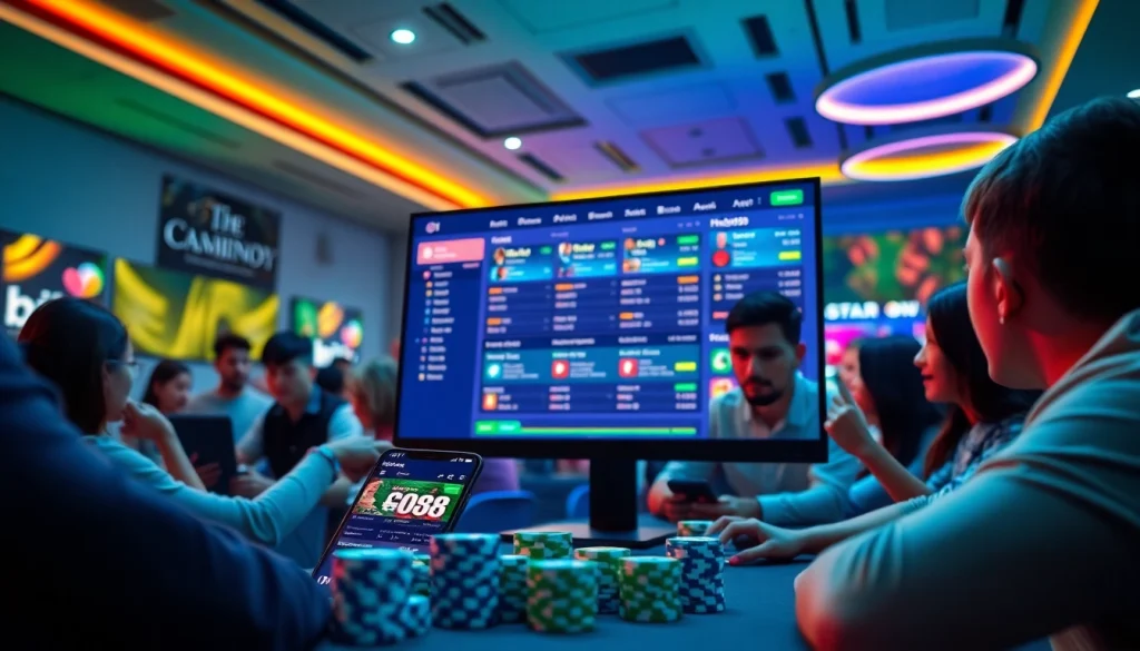 Hello88 online betting platform showcased with vibrant graphics and user-friendly interface.