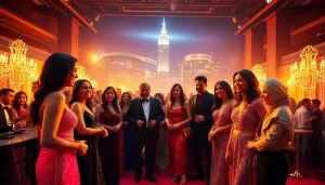 Explore the glamorous world of Bollywood at https://bollywoodcelebnetworth.in through this vibrant celebrity gathering.