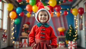 Pietenpak kostuum draagt een blije jongere tijdens Sinterklaas viering.