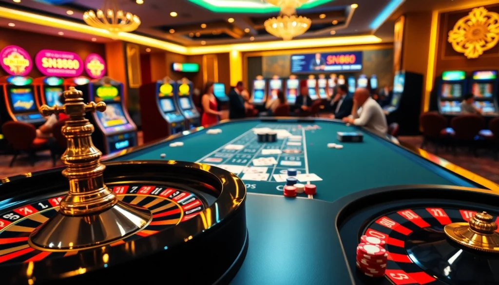 Experience the thrill of winning big at SN888 with vibrant casino games and a luxurious atmosphere.