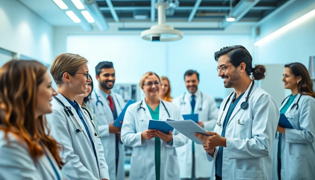 Engaged physician with a patient at Medex diagnostic center, showcasing compassionate healthcare services at https://www.medexdtc.com.