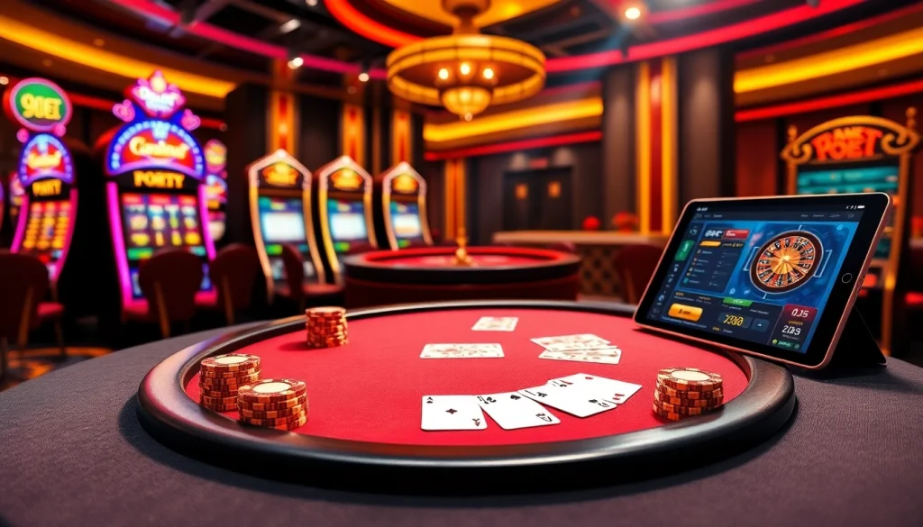 Experience thrilling moments at 9Dbet's luxurious casino with engaging poker games and captivating slot machines.