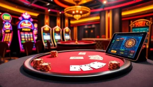 Experience thrilling moments at 9Dbet's luxurious casino with engaging poker games and captivating slot machines.