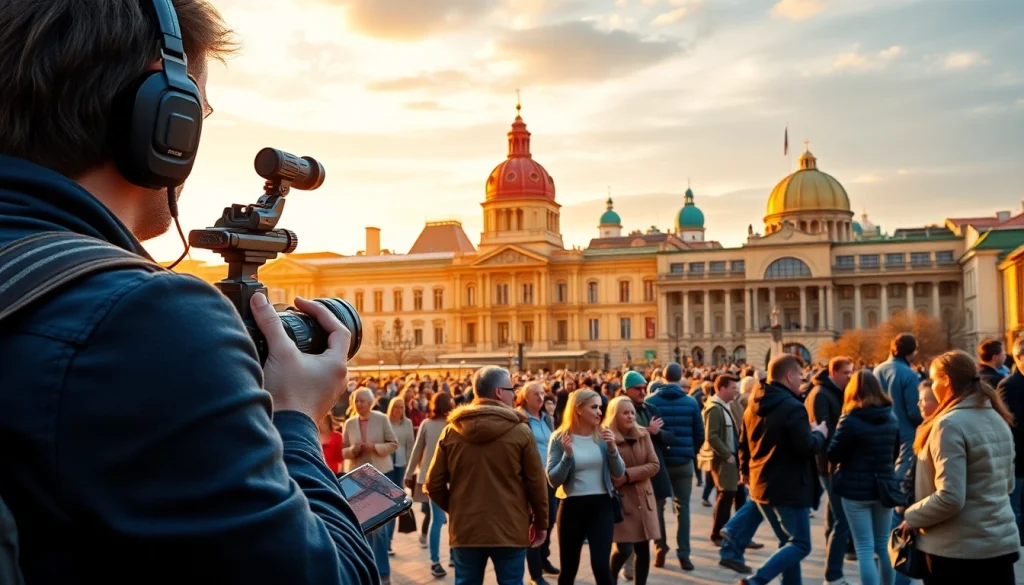 Новини з https://sumytoday.in.ua та яскравий пейзаж Сум в атмосфері надії.