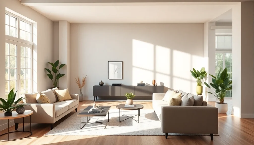 Transform a living space with an expert home renovation showcasing modern design elements.