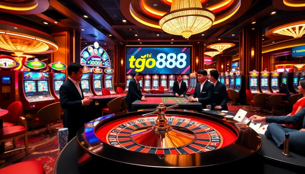 Experience the thrill of tải go88 with vibrant casino visuals and engaging gameplay.