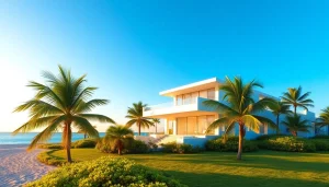 Luxurious beachfront property in Ambergris Caye, showcasing Remax Belize investment opportunities.