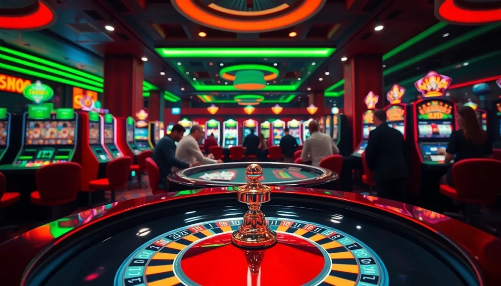 Experience the thrill at the best online casinos in Canada with vibrant gaming atmosphere.
