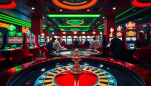 Experience the thrill at the best online casinos in Canada with vibrant gaming atmosphere.