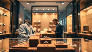 Find exquisite jewelry at a Juwelier in der Nähe featuring elegant displays and a welcoming atmosphere.