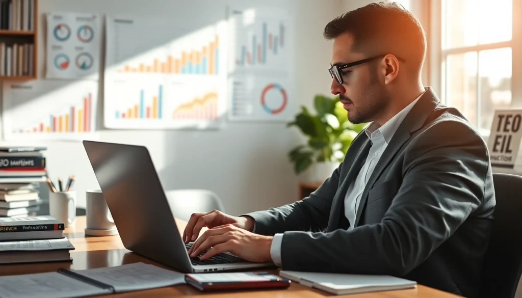 Enhance your SEO strategies with a professional analyzing digital metrics and tools.