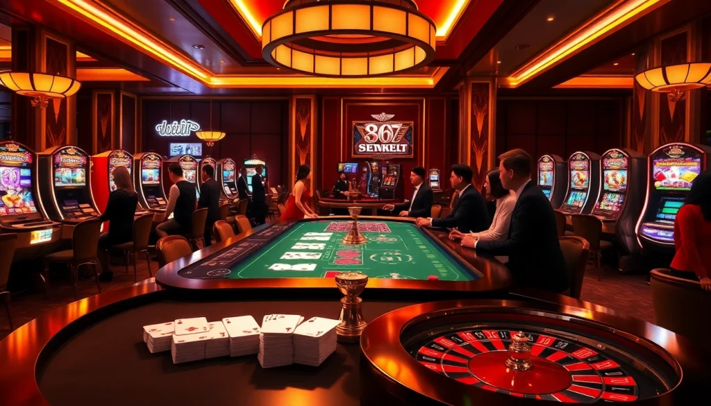 S88VIP online casino interface showcasing lively gambling action with vibrant poker chips and cards.
