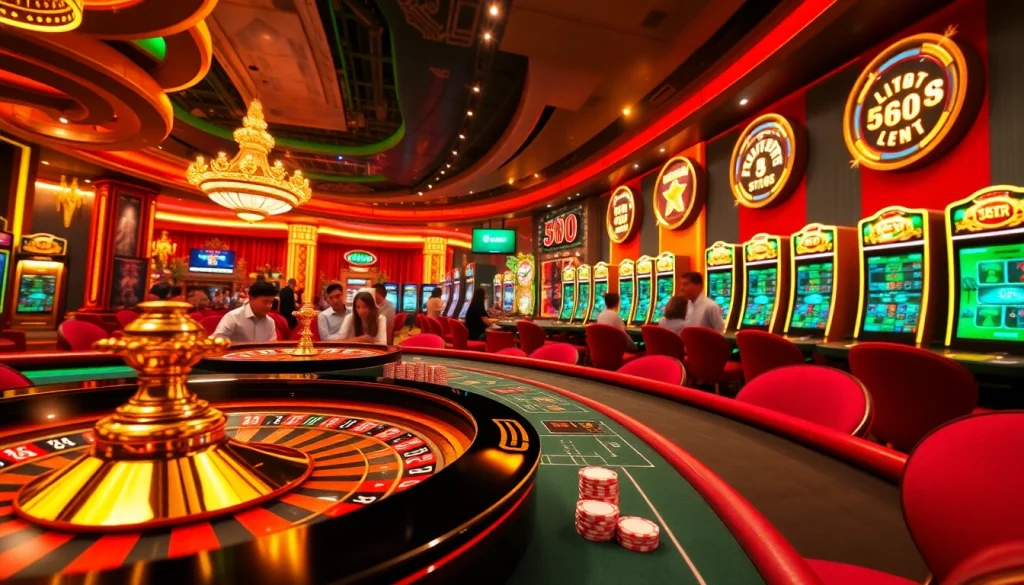 Engage in exciting online gaming at jbo vietnam with vibrant casino tables and betting action.