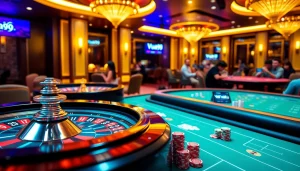 Experience high-stakes gaming at Vua99 with dynamic poker tables and roulette.