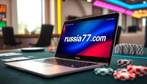 Join the excitement of online gaming at https://rusia777.com with a dynamic casino gaming setup.