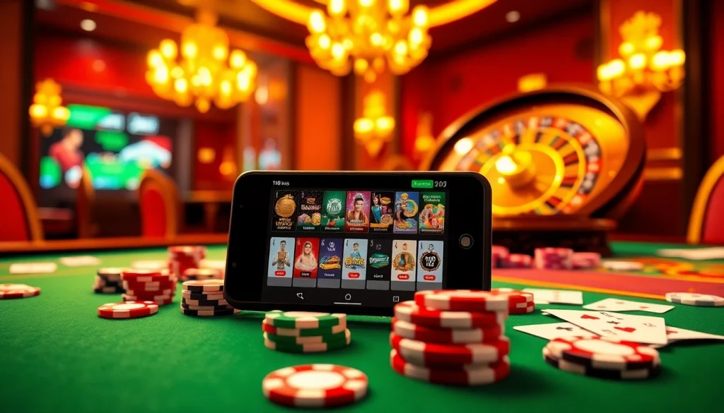 Experience the thrill of 918kiss download android latest version with vibrant casino visuals and an engaging smartphone app.