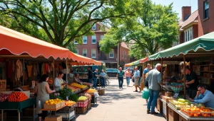 Visit NottinghamMD.com's vibrant community market scene bringing residents together.